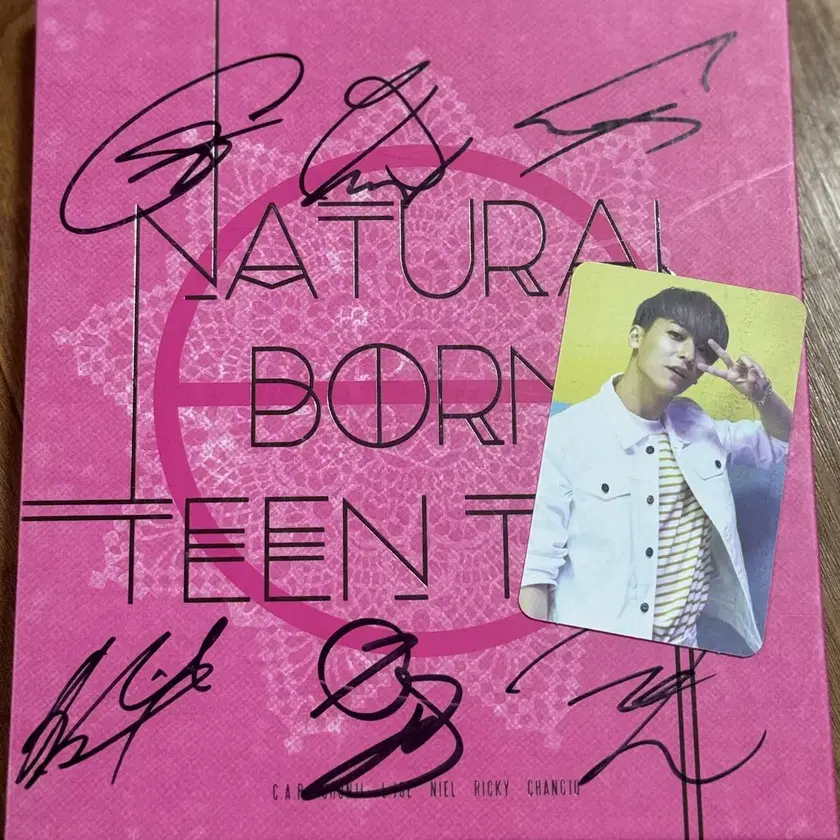Teen Top Signed CD on Bunjang Global Site.