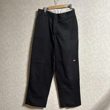 Dickies 블랙 워크 팬츠 남성 바지