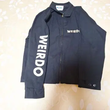 WEIRDO 커버올 블랙