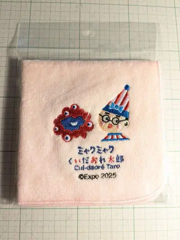먝먝 쿠이다오레 타로 오사카 엑스포 손수건