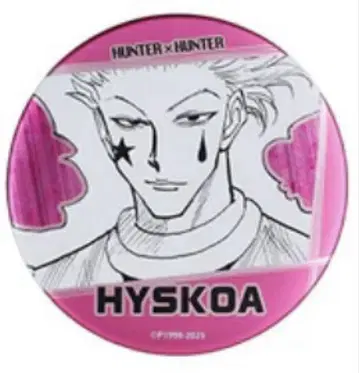 HUNTER x HUNTER 데컬렉션 캔뱃지 히소카 1개