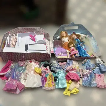 리카짱 하우스, 인형, 의상 세트