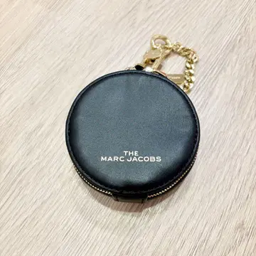 [깨끗함] MARC JACOBS 코인 케이스 소품함 블랙 참 포함