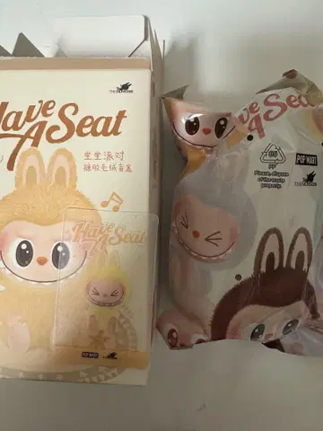 정품 LABUBU Have a seat QUQU