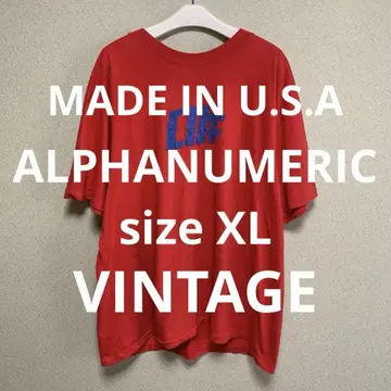 ALPHANUMERIC VINTAGE 티셔츠