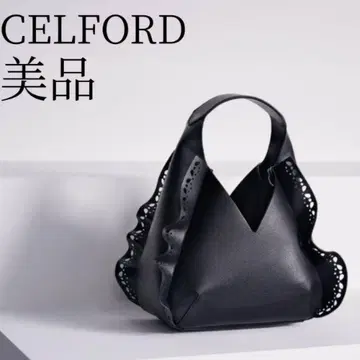 [새상품급] CELFORD 셀포드 미니 백 프릴 블랙 2way