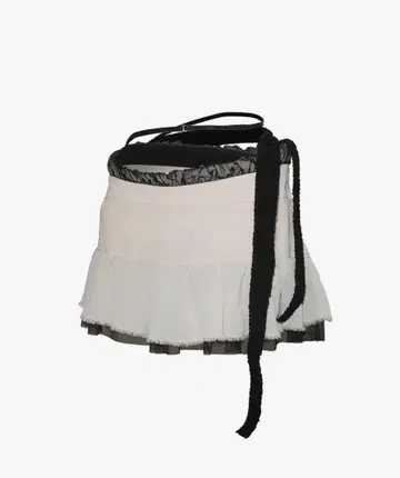 theredthered S flow frill skirt
