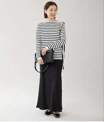 IENA 더블 새틴 스커트