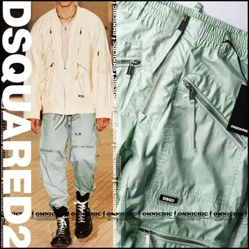 멀티 지퍼 새상품 17.5만 DSQUARED2 디스퀘어드 조거 팬츠 50