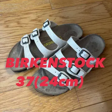 BIRKENSTOCK 버켄스탁 37 24cm 샴페인 크림