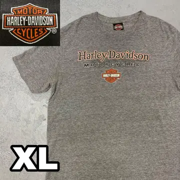 3WD250 Harley-Davidson 양면 프린트 티셔츠