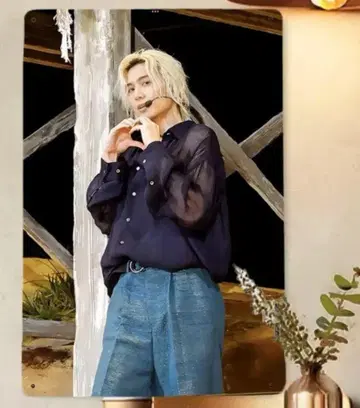 #F_KAZE 금속제 아트 패널
