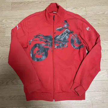 레어 PUMA ducati 콜라보 맨투맨 저지 바이크 L 남성용