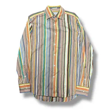 Paul Smith 폴스미스 멀티 컬러 스트라이프 남성용 긴팔 셔츠