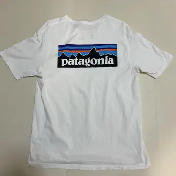 patagonia T셔츠 흰색 티 파타고니아