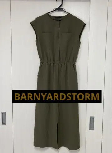 BARNYARDSTORM 슬리브리스 롱 원피스