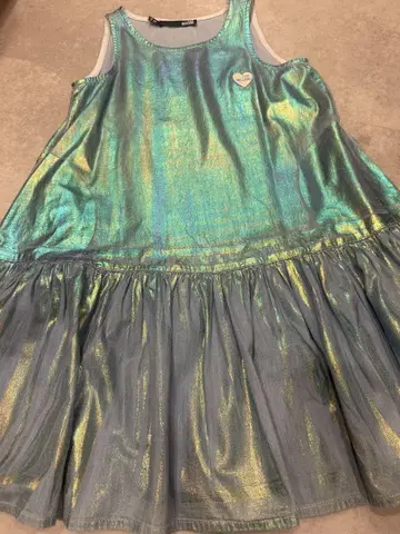 MOSCHINO 오로라 슬리브리스 원피스