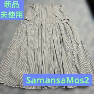 사만사 모스모스 SM2 스트라이프 롱 원피스