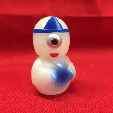 SKULL TOYS 덤 오바케 클리어 화이트/파랑