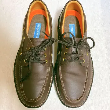 새상품급 Regal Walker 브라운 캐주얼 슈즈 24cm