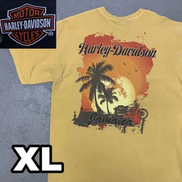 6WD253 Harley-Davidson 양면 프린트 티셔츠