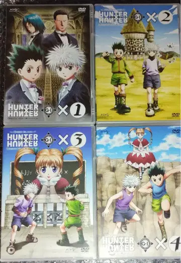 HUNTER x HUNTER OVA GREED ISLAND DVD 전4권