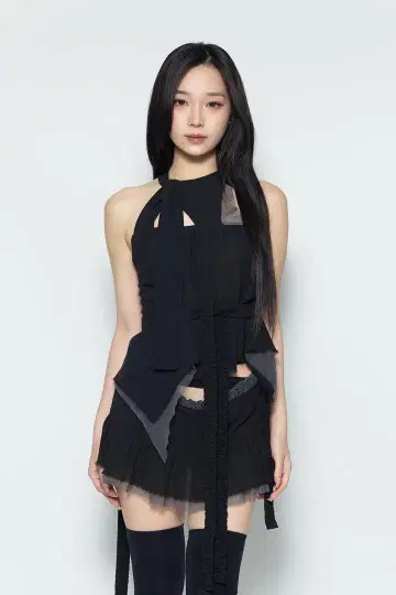 theredthread S 홀터 flow tops skirt b