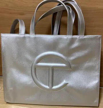 TELFAR 미디엄 실버 실버 미디엄*