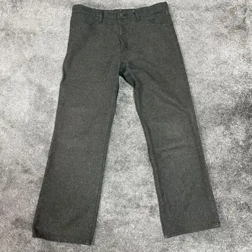 Wrangler 랭글러 런처 그레이 부츠컷 데님 스트레이트 팬츠