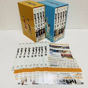 새상품급 [초회 생산 한정판] 하이큐!! 1기 DVD 박스 특전 포함