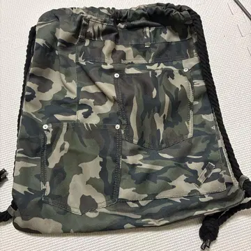 카모플라쥬 냅색 4 포켓