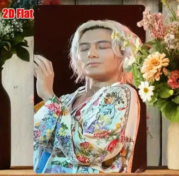 #F_KAZE 아트 메탈 포스터