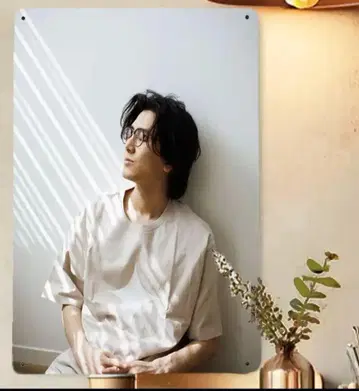 #F_KAZE 안경 남자 모에를 위한 포스터