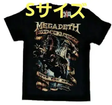 밴드 티셔츠 MEGADETH 메가데스 S 사이즈