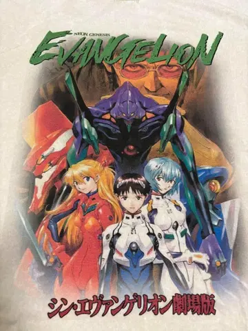 EVANGELION 에바 레이 아스카 애니메이션 티셔츠