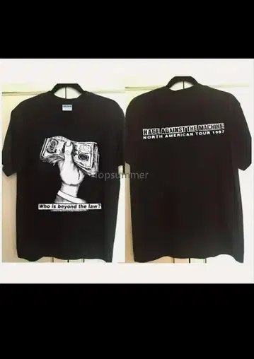 RAGE AGAINST THE MACHINE 셔츠 1997
