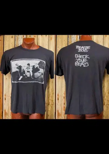 Beastie Boys 티셔츠 CHECK YOUR HEAD