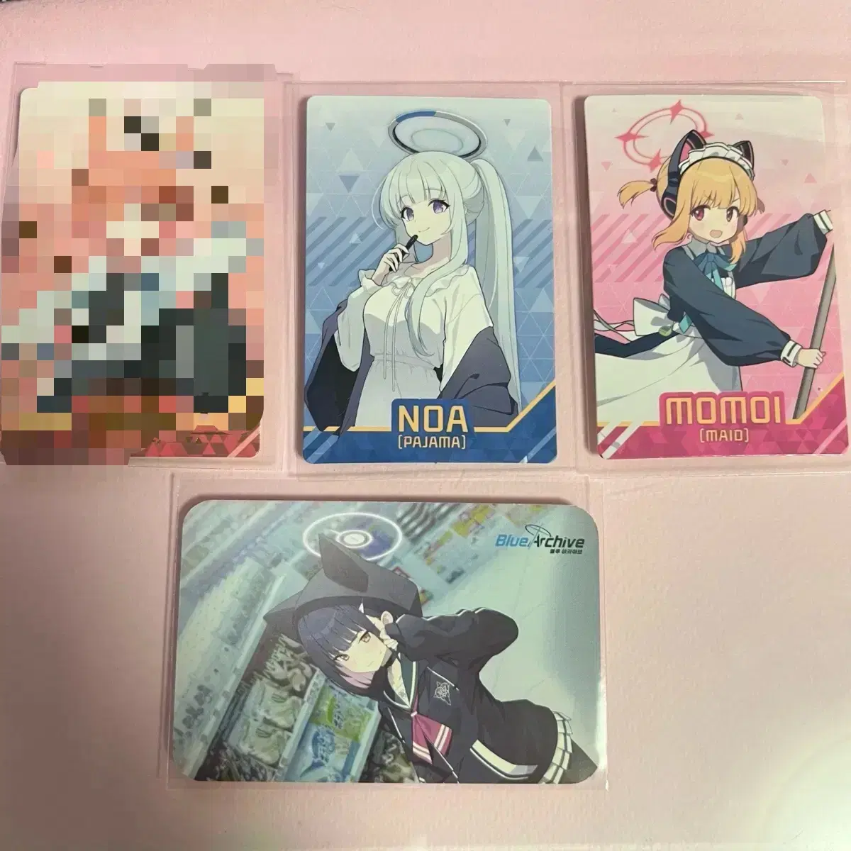 GS25 ブルーアーカイブ 3点セット リオ Blue Archive GS25 Wafer Photocard Rio, Yuuka, Yuju, Seia