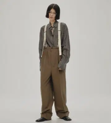 TODAYFUL Suspenders Highwaist Pants