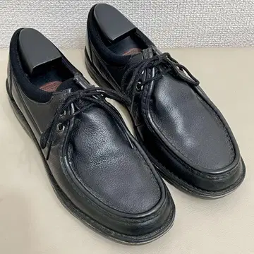 [양품] HAWKINS 티롤리안 슈즈 US8H 블랙 가죽 신발