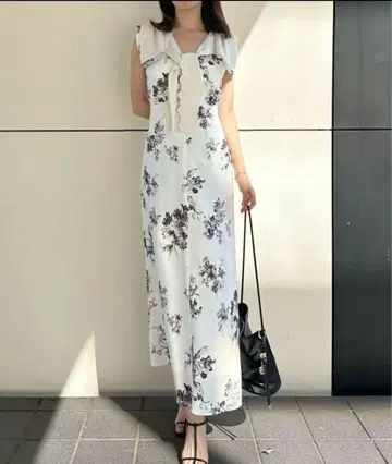 스나이델 SNIDEL 세일러 스카프 원피스 루미네 한정판