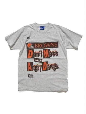 90s 빈티지 USA제 PRO PLAYER BROWNS 티셔츠 L