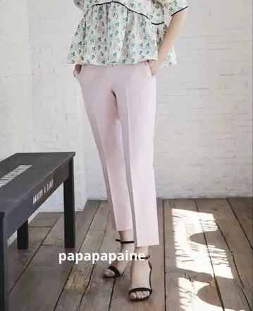 seventenbymihokawahito 팬츠 라이트 핑크 M