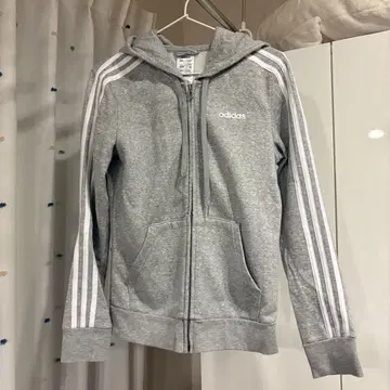 adidas 풀 집업 후드티 그레이 셋업