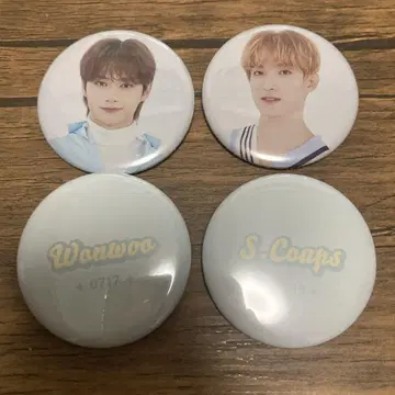 SEVENTEEN 준, 도겸, 원우, 에스쿱스 캔뱃지