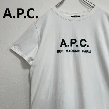 a46 [ A.P.C. ] 자수 로고 티셔츠 프릭스스토어 별주