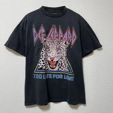데프 레파드 티셔츠 XL 블랙 Def Leppard A2220