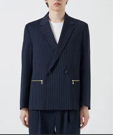[ CULLNI ] DOUBLE ZIP JACKET