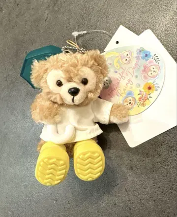 디즈니씨 뷰티풀 레이니 데이즈 인형 배지 더피