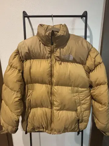 THE NORTH FACE 다운 자켓 아우터 카멜 브라운